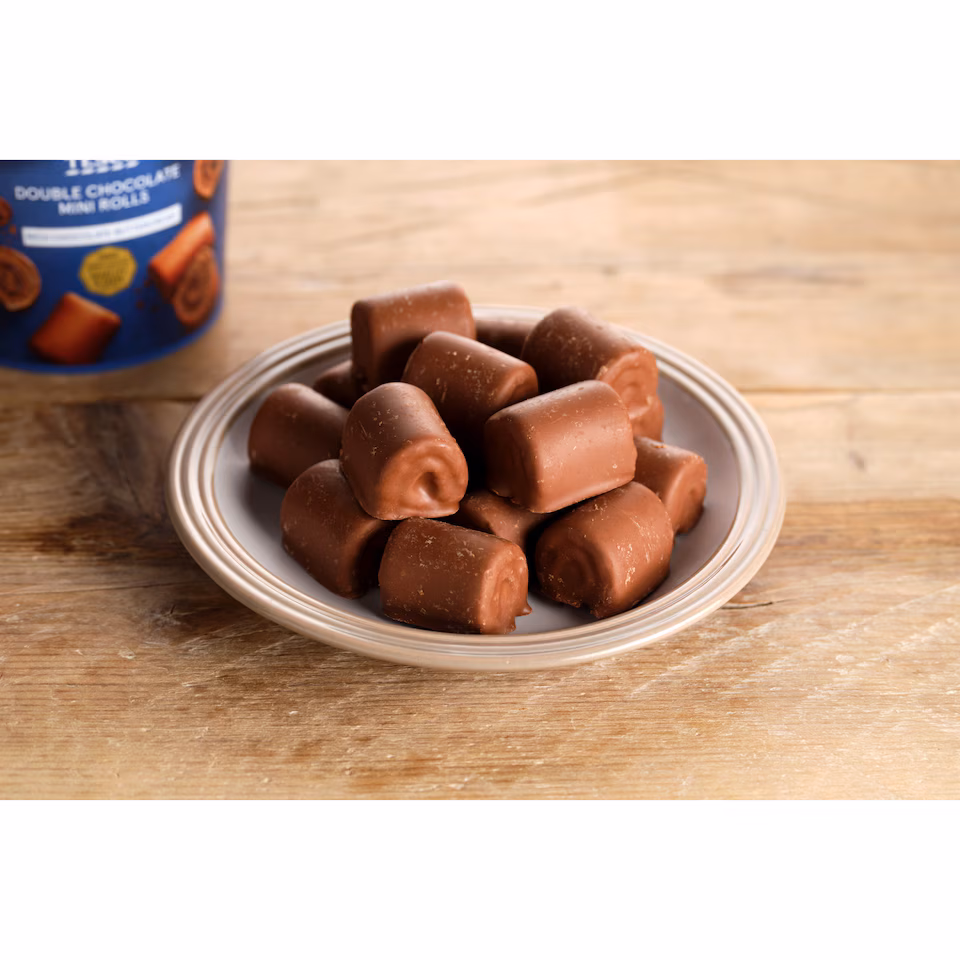 Tesco Double Chocolate Mini Rolls 295g