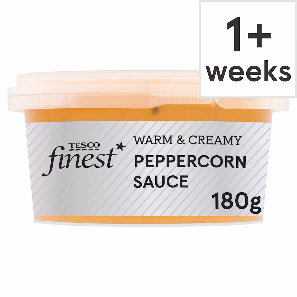 Tesco Finest Steakhouse Peppercorn Sauce 180g