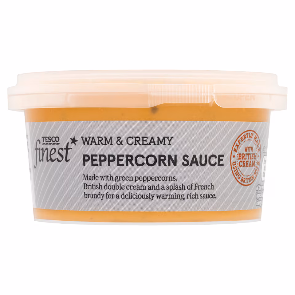 Tesco Finest Steakhouse Peppercorn Sauce 180g