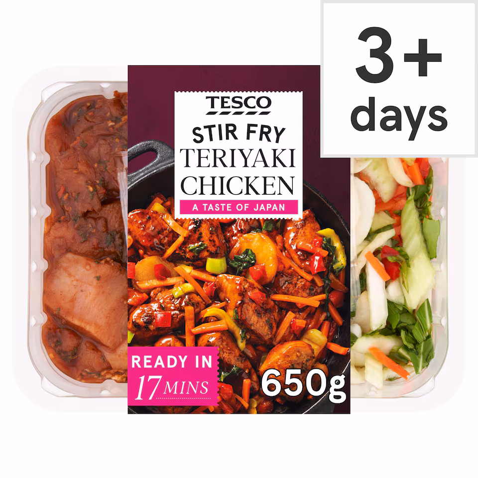 Tesco Stir Fry Teriyaki Chicken 650g