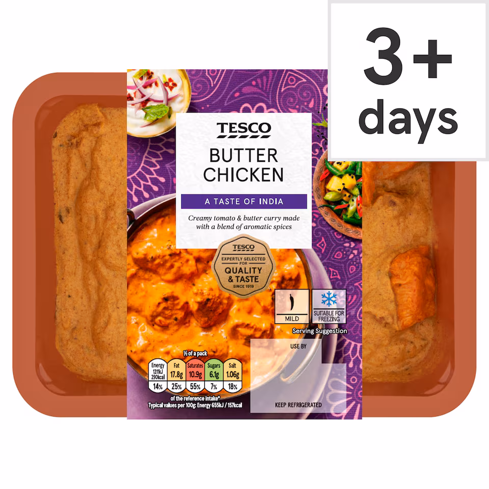 Tesco Butter Chicken 400G