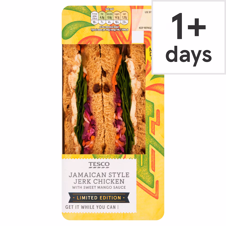 Tesco Jamaican Style Jerk Chicken Limited Edition
