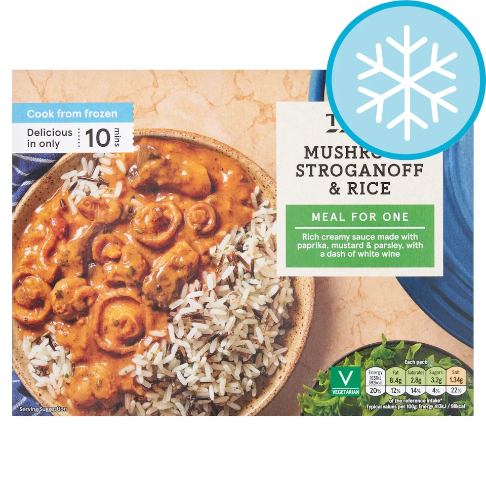 Tesco Mushroom Stroganoff 400g