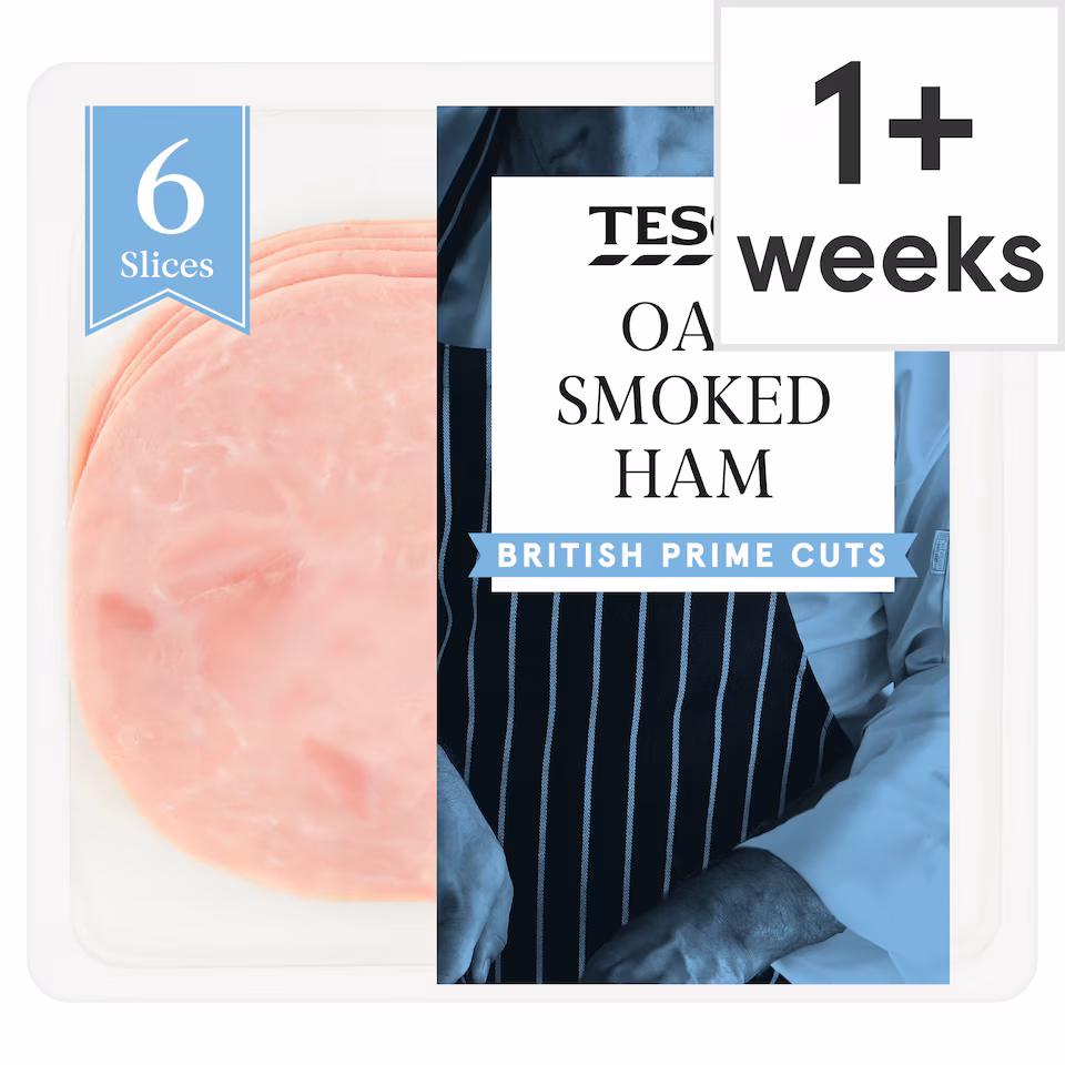 Tesco British Smoked Ham 120g