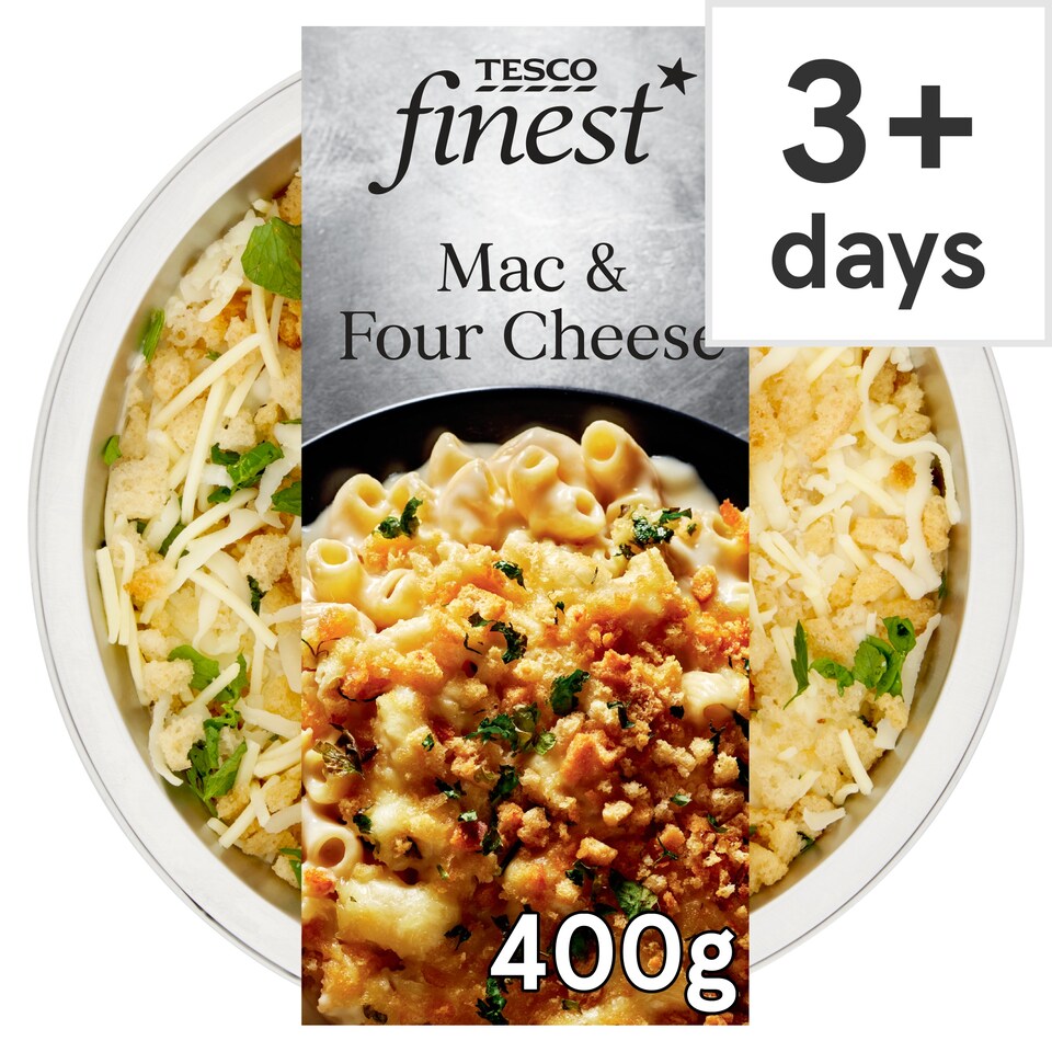 Tesco Finest Mac & Four Cheese 400g