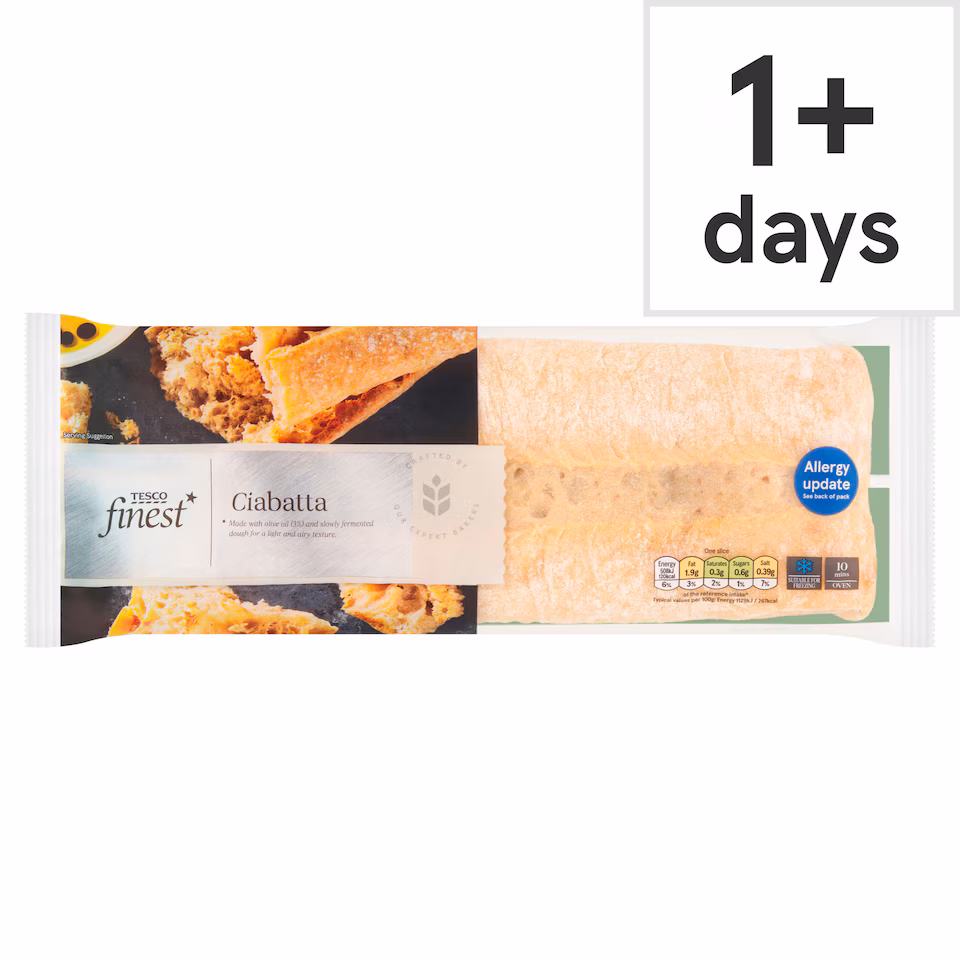 Tesco Finest Ciabatta Loaf 270g