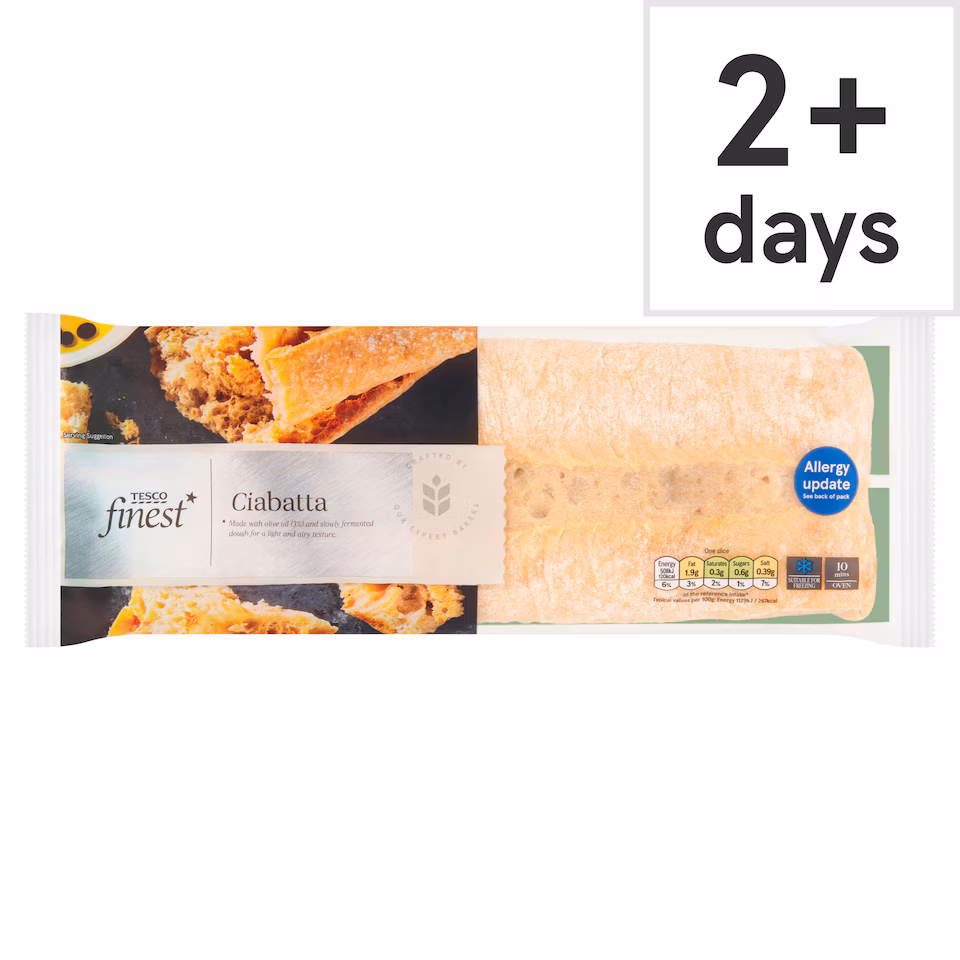 Tesco Finest Ciabatta Loaf 270g