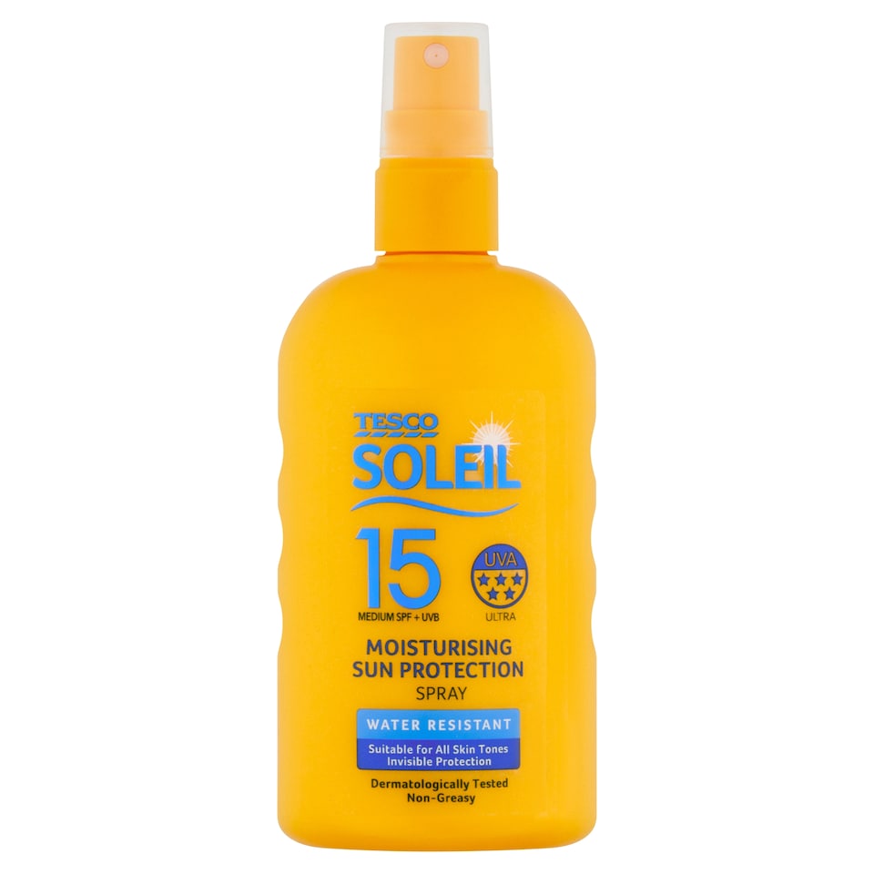 Tesco Soleil Moisturising Sun Protection Spray SPF15 - 200ml