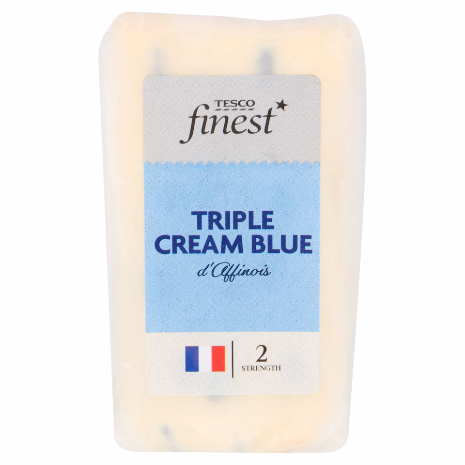 Tesco Finest Triple Cream Blue D’Affinois Cheese 160g