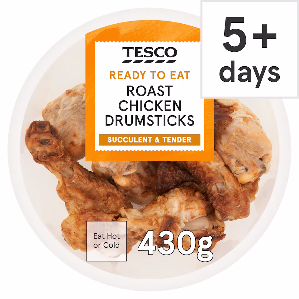 Tesco Roast Chicken Drumsticks 430g