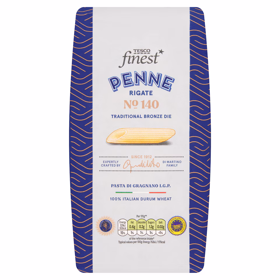 Tesco Finest Penne Rigate 500g