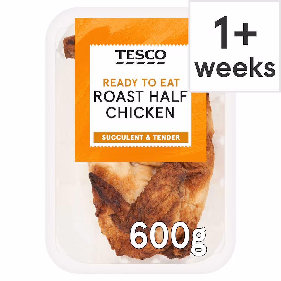 Tesco Roast Half Chicken 600g
