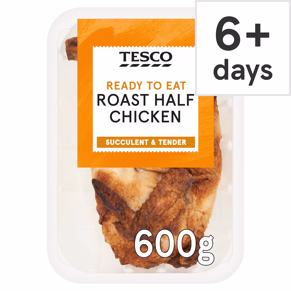 Tesco Roast Half Chicken 600g