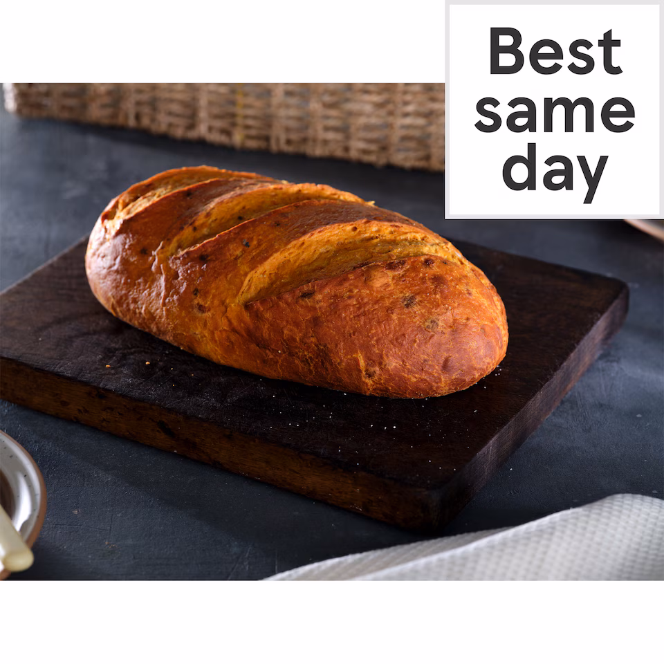 Tesco Finest Jalapeno & Vintage Cheddar Bloomer 400G