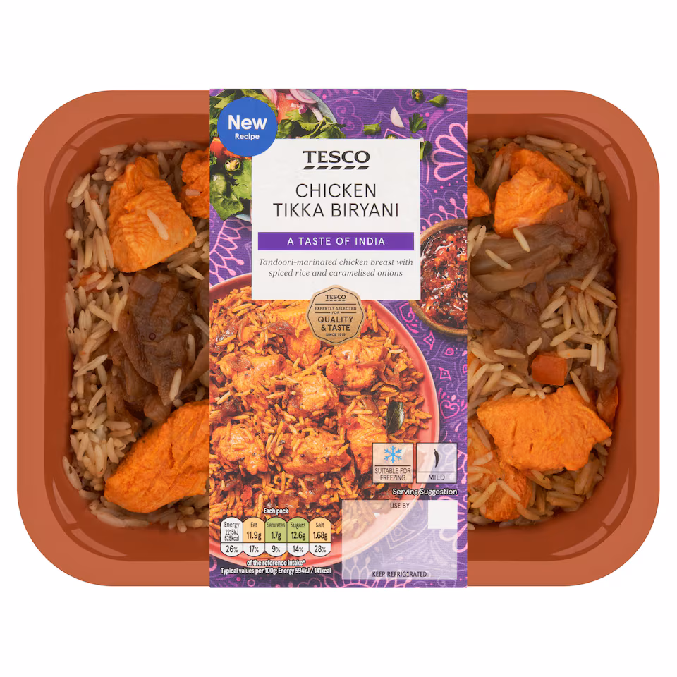 Tesco Chicken Tikka Biryani 400g