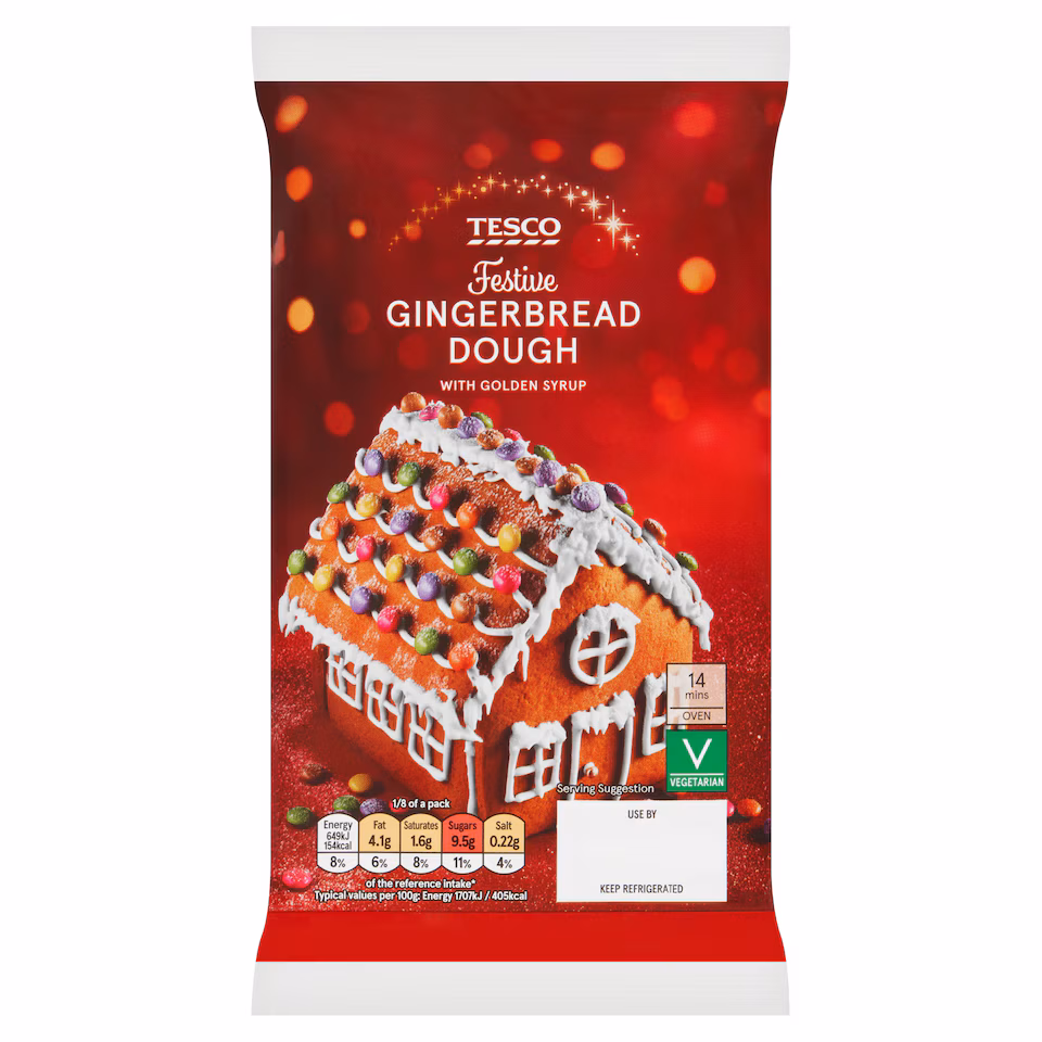 Tesco Gingerbread Dough 350G