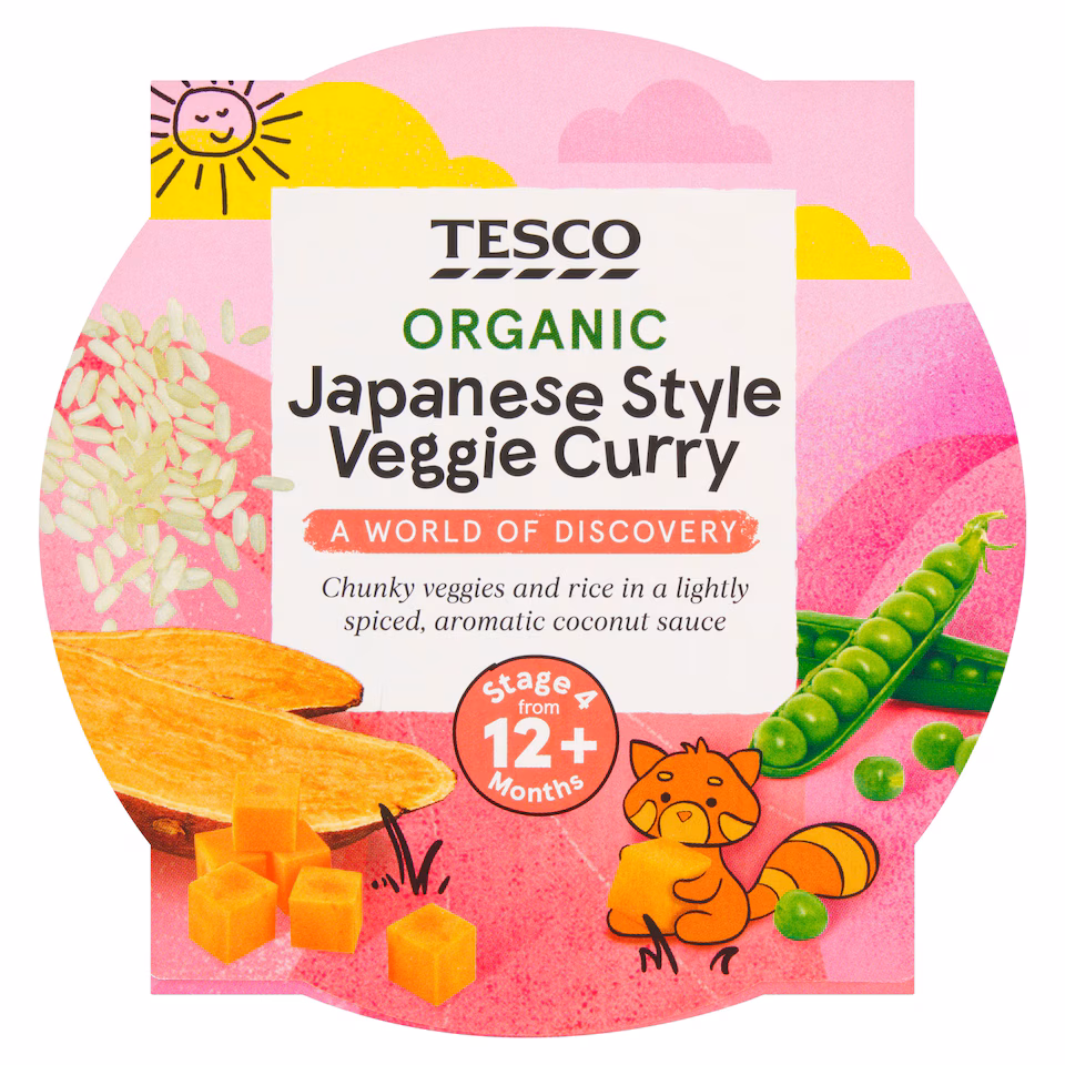 TESCO Organic Japanese Style Veggie Curry 200G