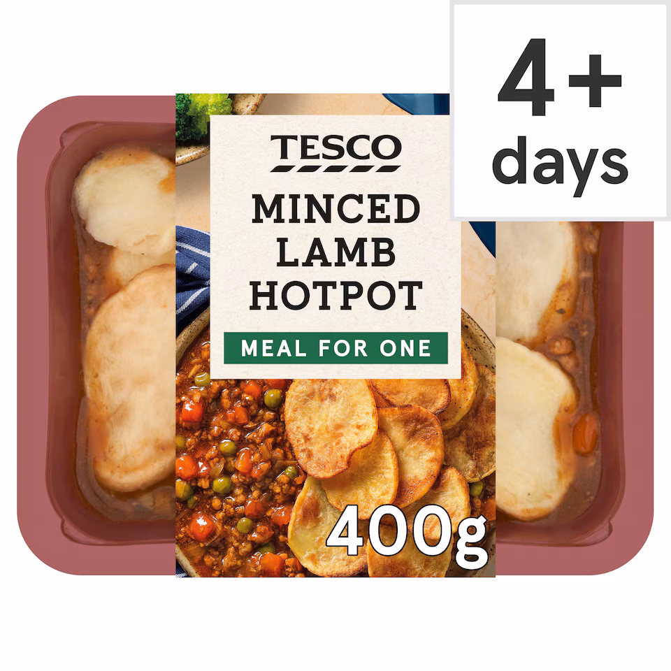 Tesco Minced Lamb Hotpot 400G