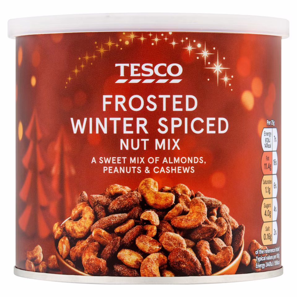 Tesco Frosted Winter Spiced Nut Mix 300g