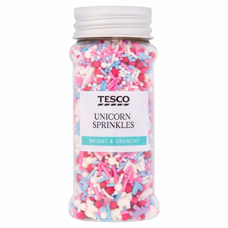 Tesco Unicorn Sprinkles 70G