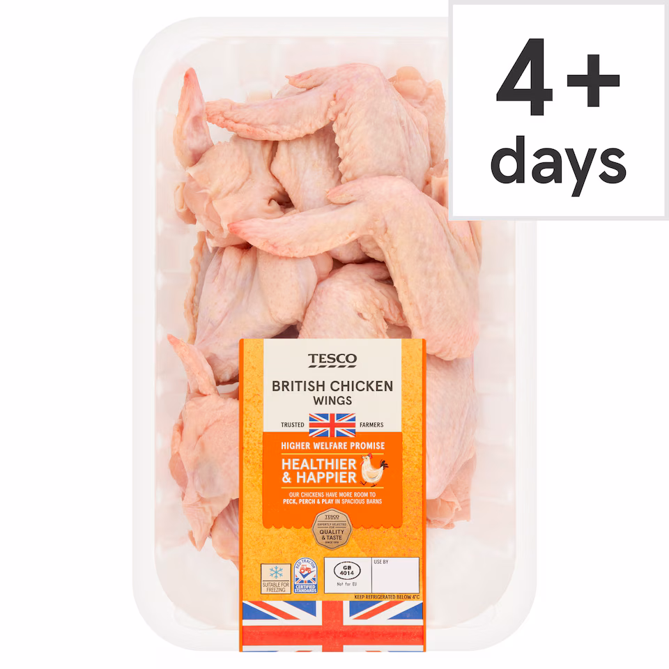 Tesco Chicken Wings 1KG