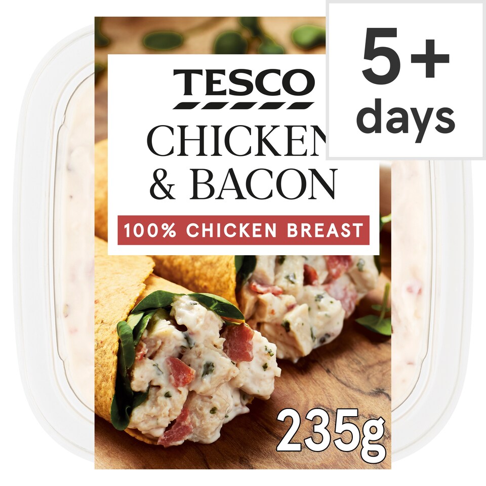 Tesco Chicken & Bacon Sandwich Filler 235g