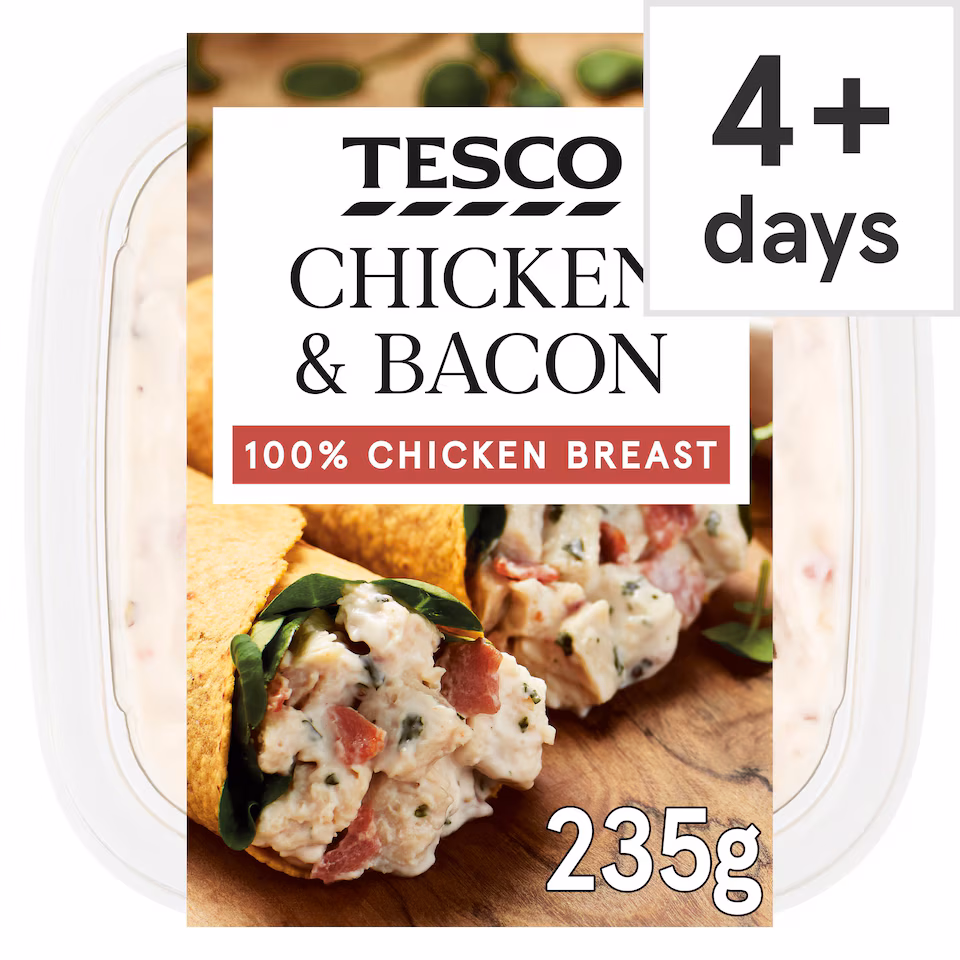 Tesco Chicken & Bacon Sandwich Filler 235g
