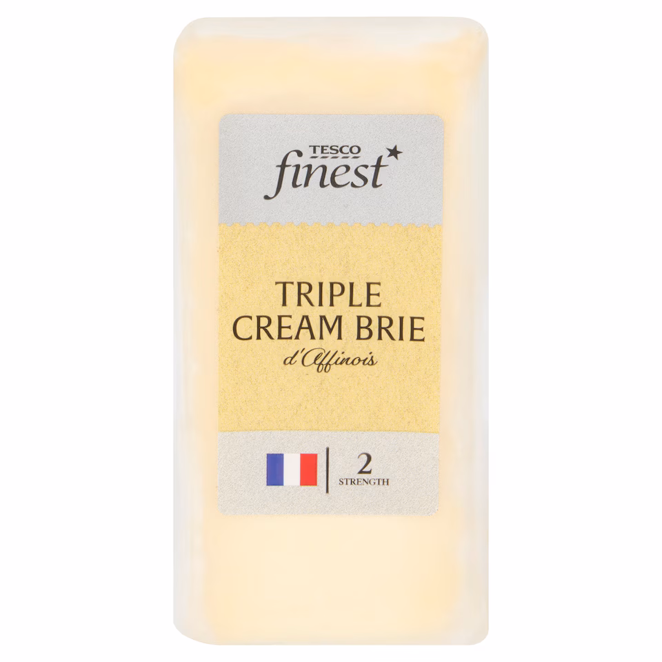 Tesco Finest Triple Cream Brie d’Affinois Cheese 160g
