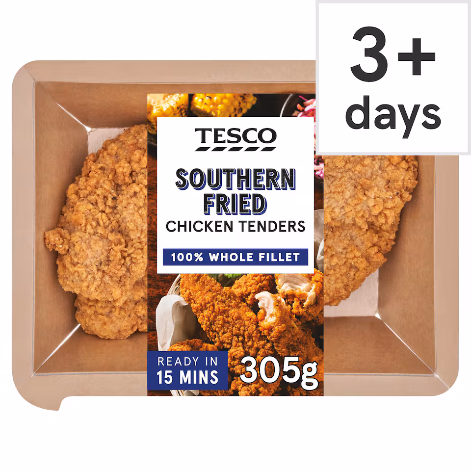 Tesco Southern Fried Chicken Tenders 305g