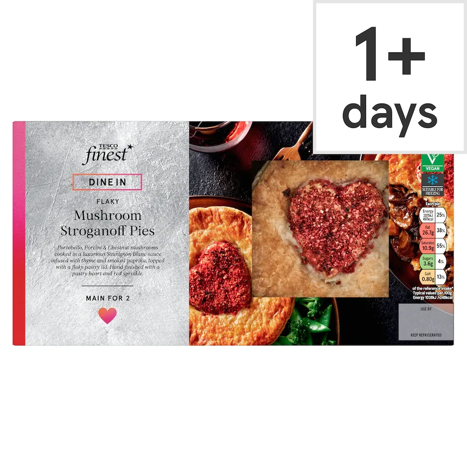 Tesco Finest Vegan Mushroom Stroganoff 400g