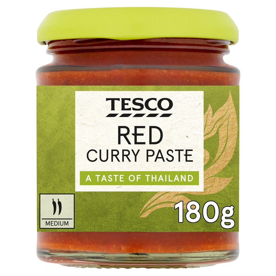 Tesco Red Thai Curry Paste 180g