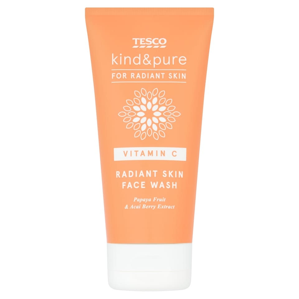 Tesco Kind & Pure Vitamin C Face Wash 150Ml