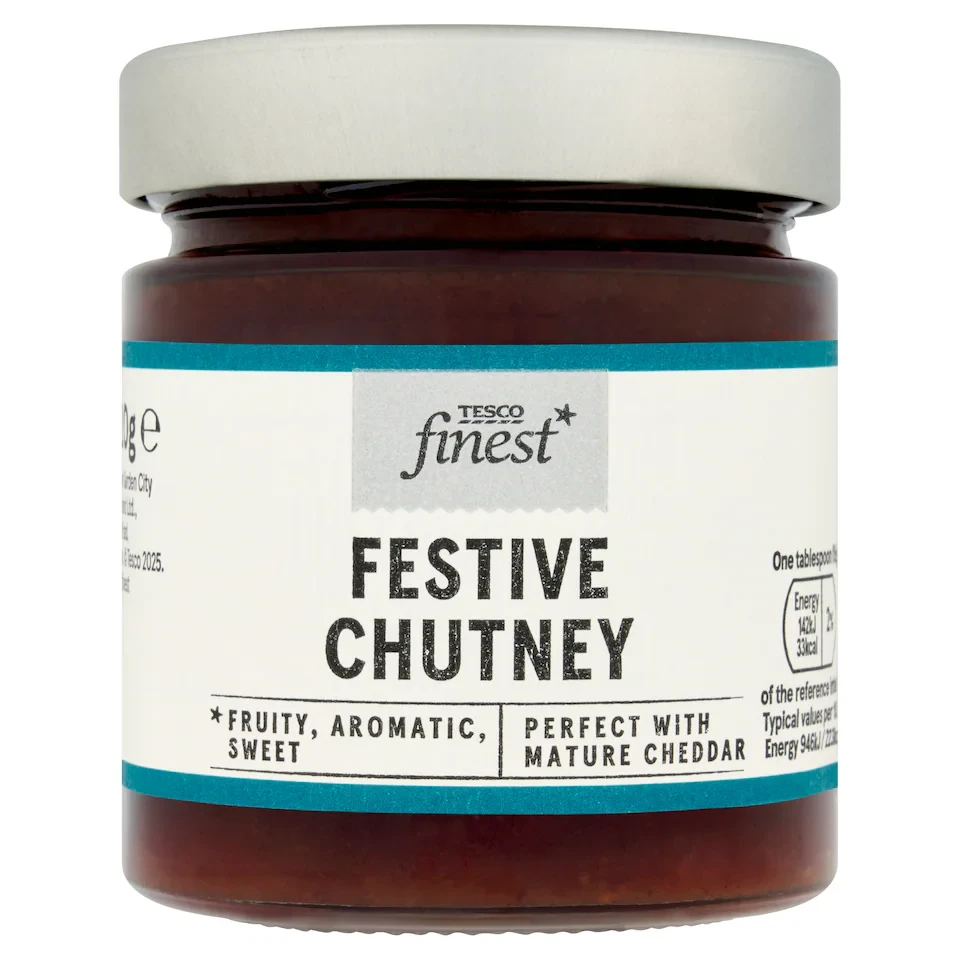 Tesco Finest Spiced Festive Chutney 220G