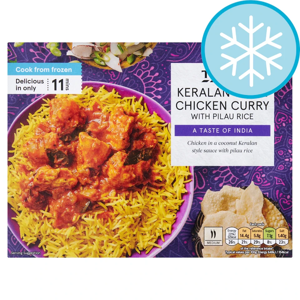 Tesco Keralan Style Chicken Curry 400g