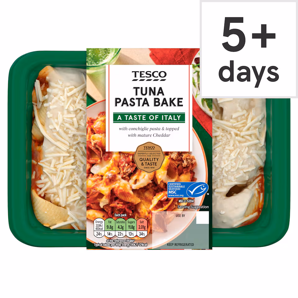 Tesco Tuna Pasta Bake 400G