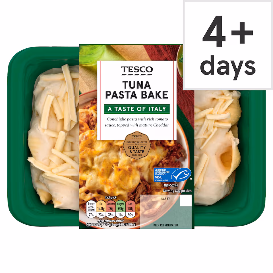 Tesco Tuna Pasta Bake 400G