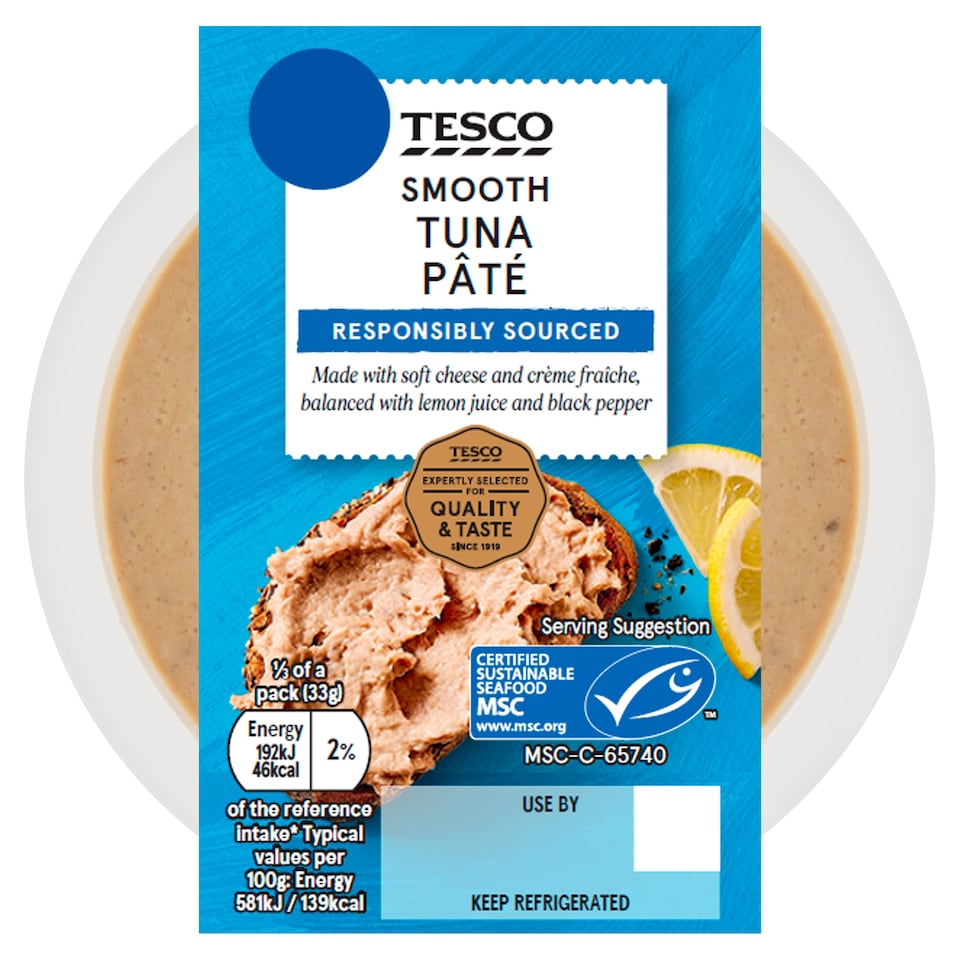 Tesco Tuna Pate 100g