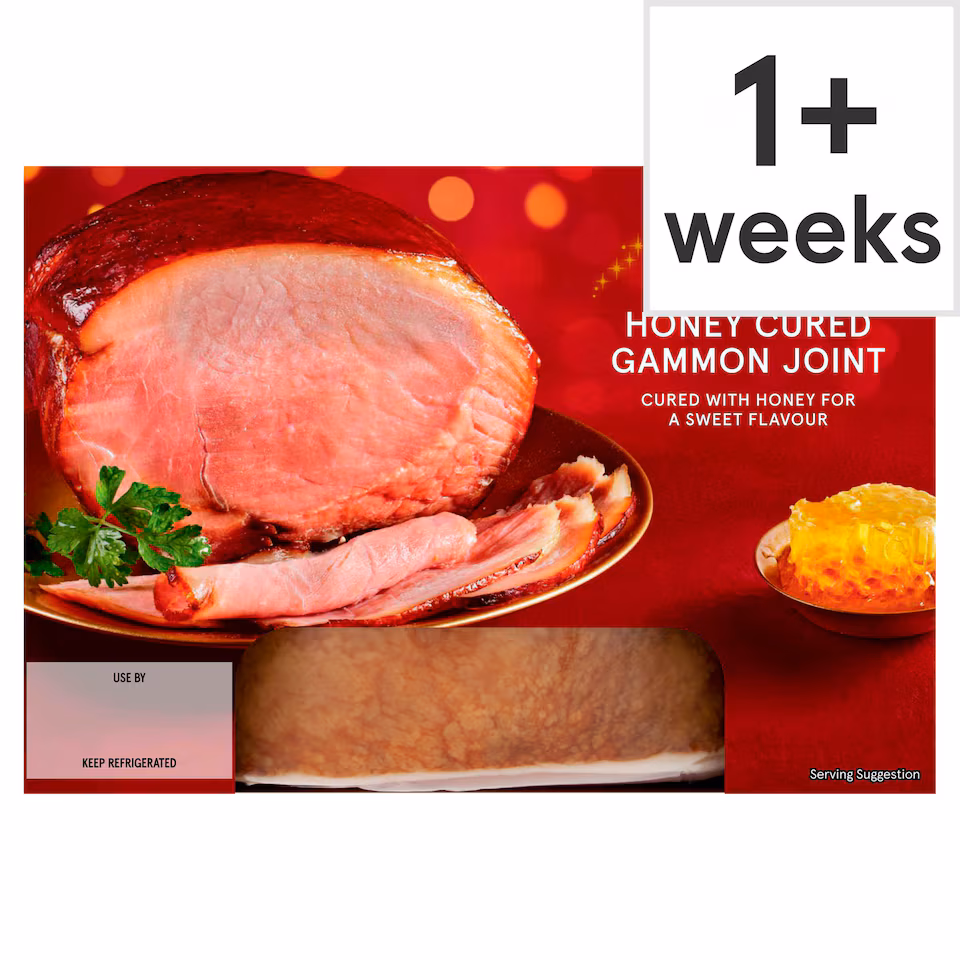 TESCO HONEY CURE GAMMON JOINT 1KG