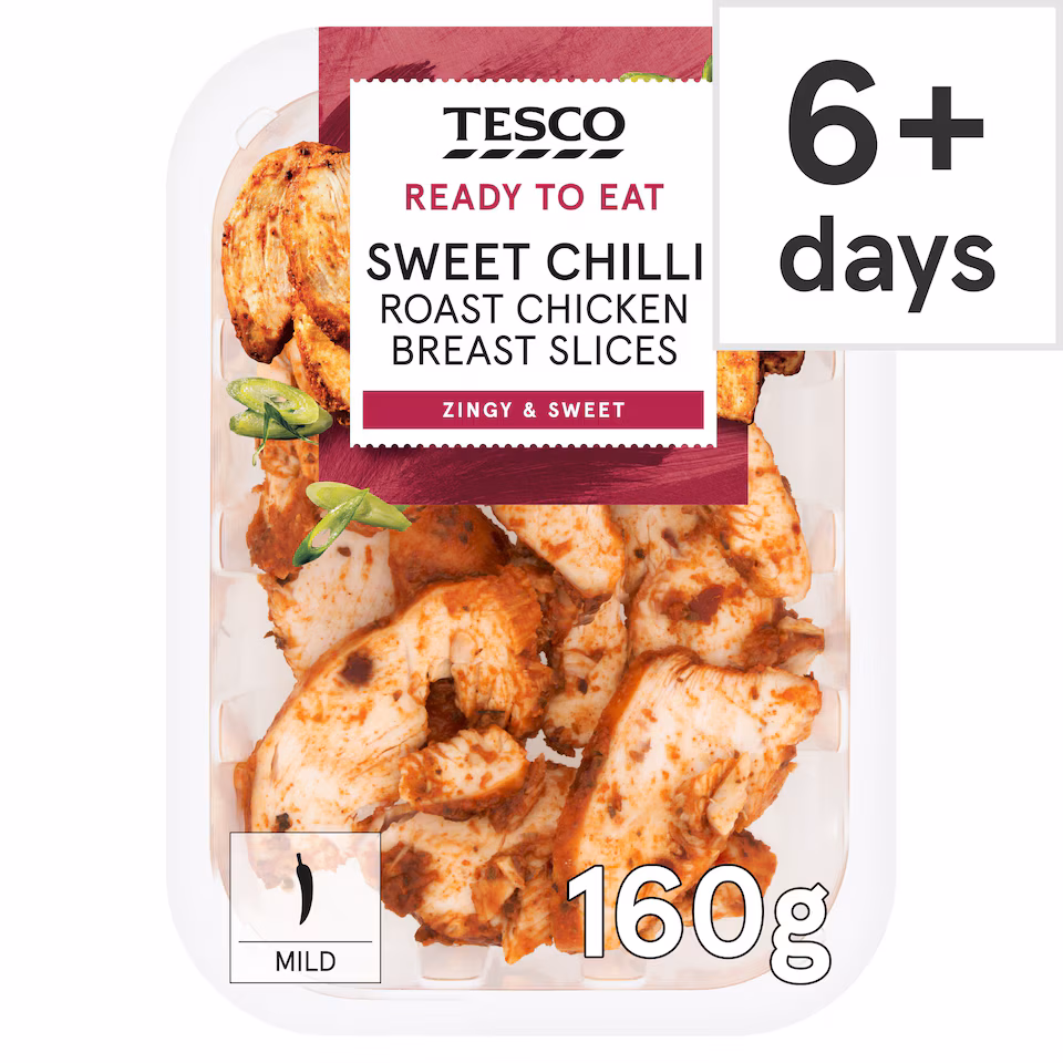 Tesco Sweet Chilli Roast Chicken Slices 160g