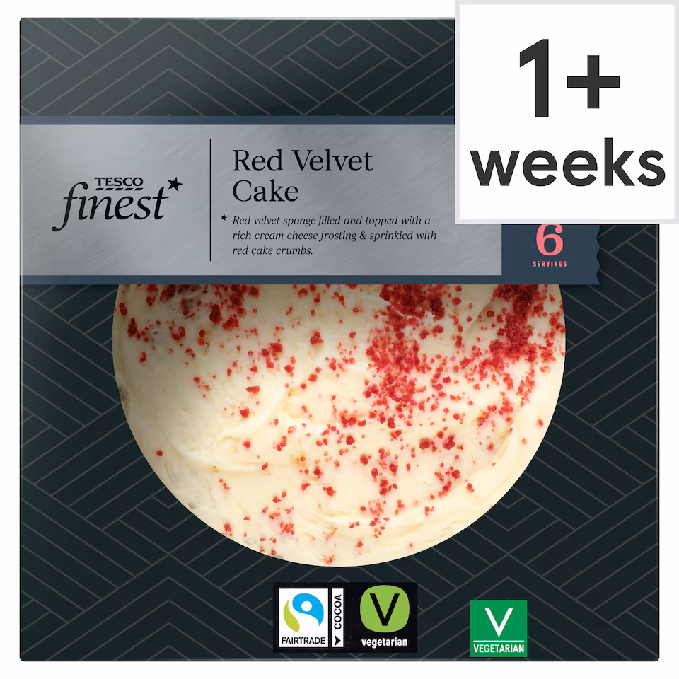 Tesco Finest Red Velvet Cake 405g