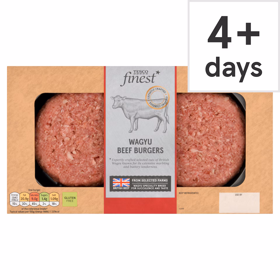 Tesco Finest Wagyu Burger 340G