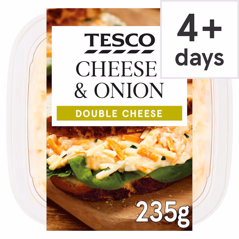 Tesco Cheese & Onion Sandwich Filler 235g