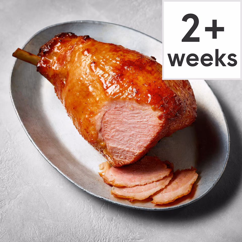 47. Tesco Finest Slow Cooked Bone-in Gammon with a Honey Glaze 1.67kg (Serves 8)