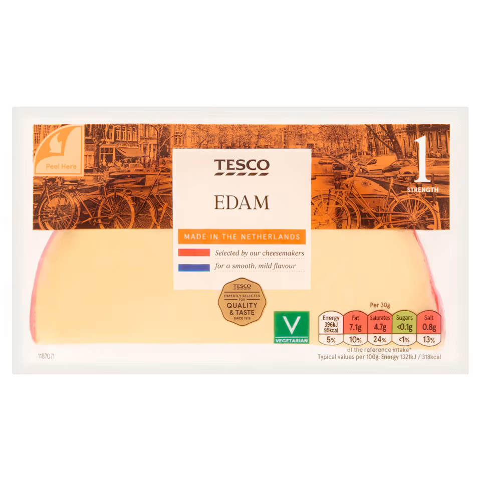 Tesco Edam Cheese 300g