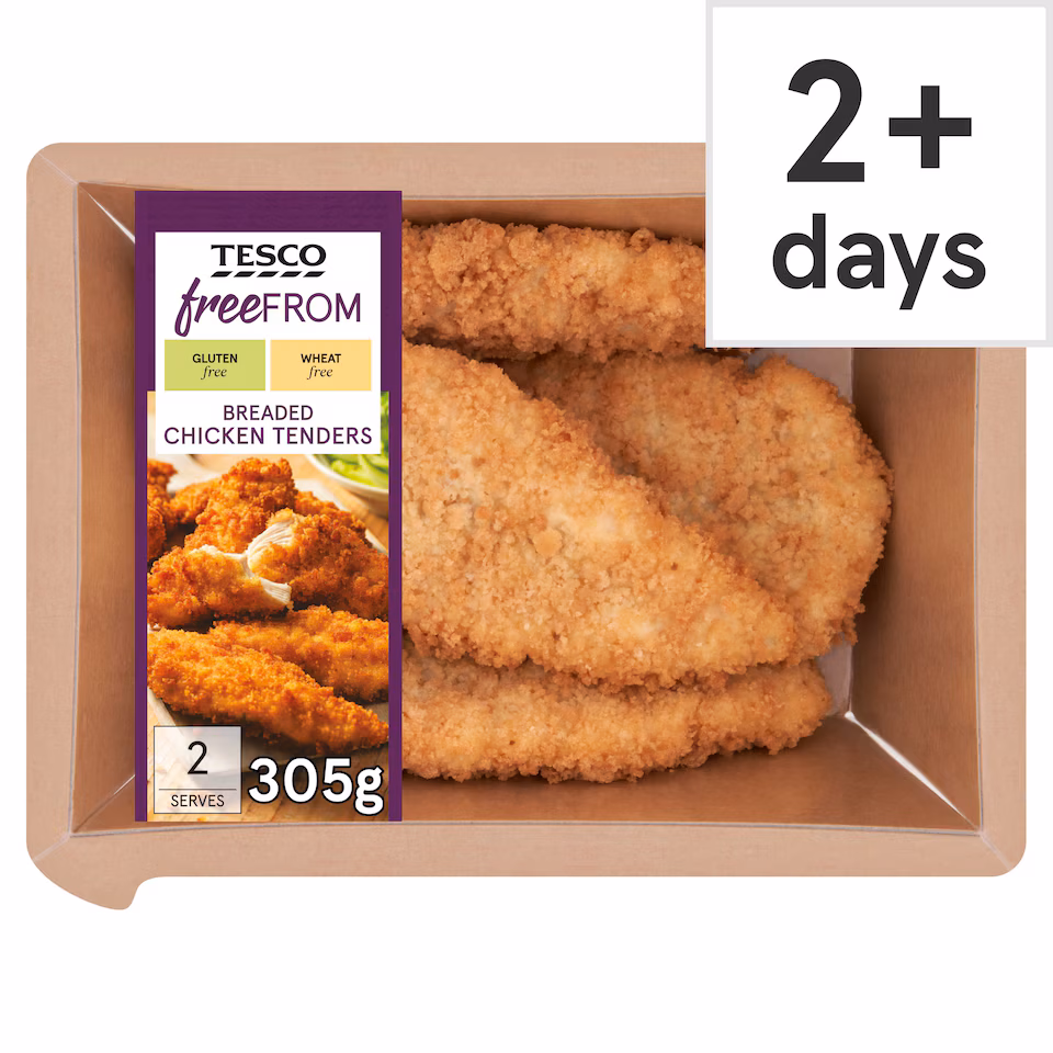 Tesco Free From Whole Fillet Chicken Tenders 305g