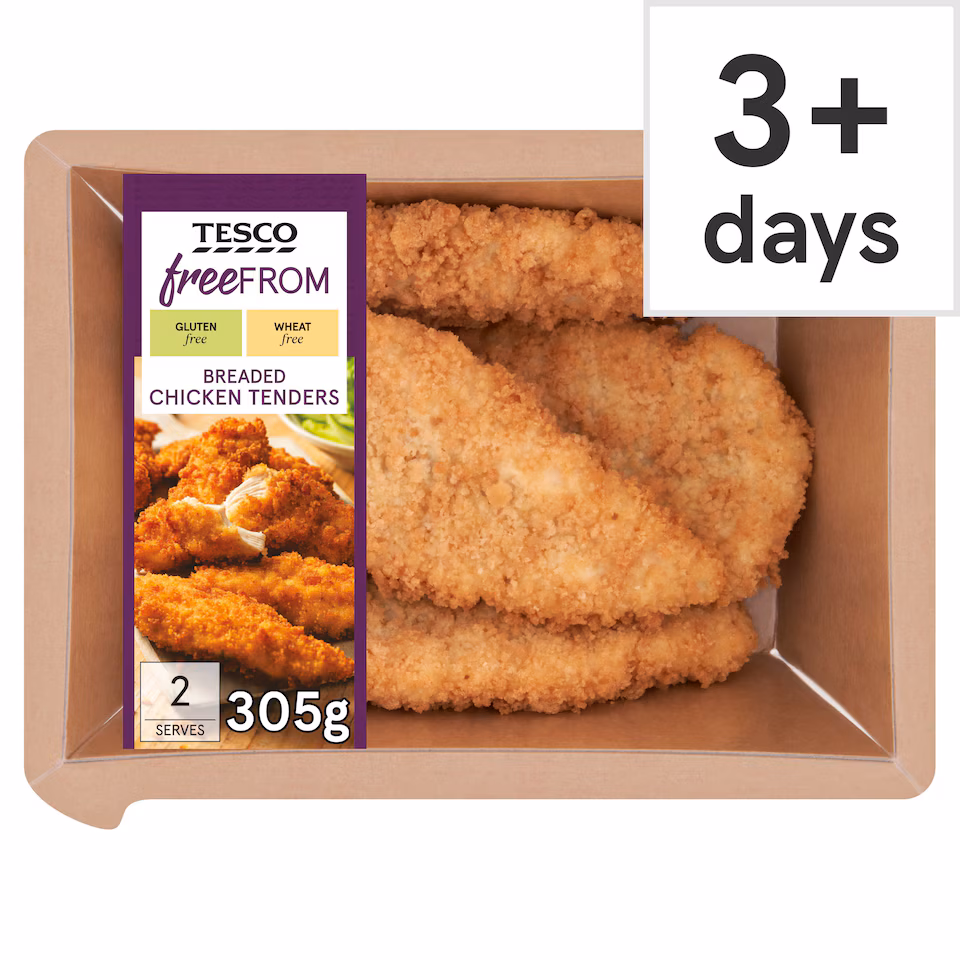 Tesco Free From Whole Fillet Chicken Tenders 305g