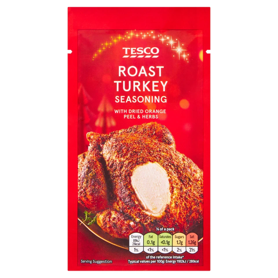 Tesco Turkey Seasoning 60g
