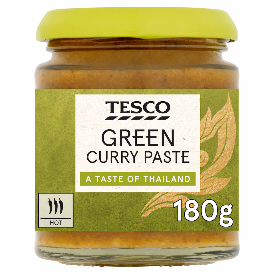 Tesco Thai Green Curry Paste 180g
