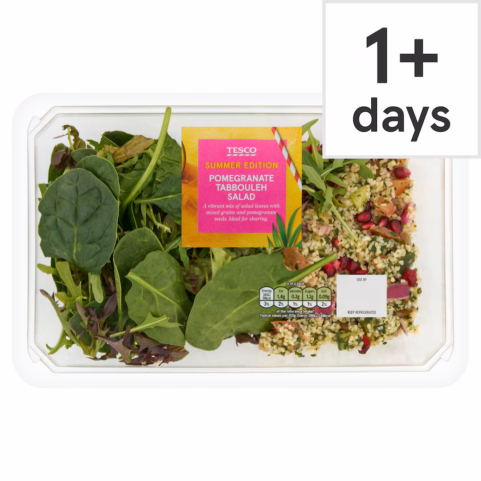 Tesco Pomegranate Tabbouleh Salad 340g