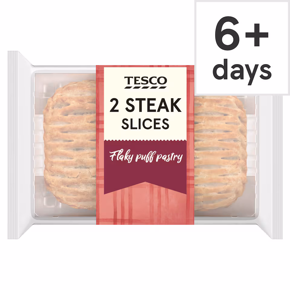 Tesco 2 Steak Slice 300g